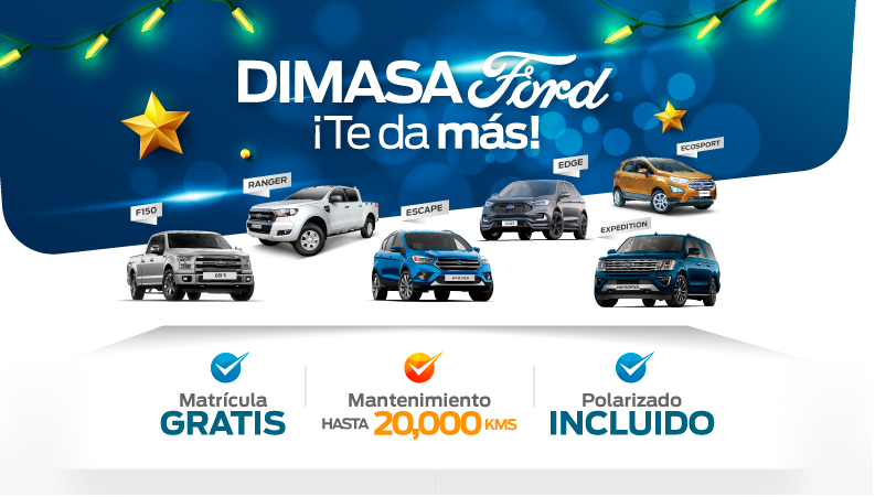 CAMPAÑA DIMASA FORD TE DA MÁS