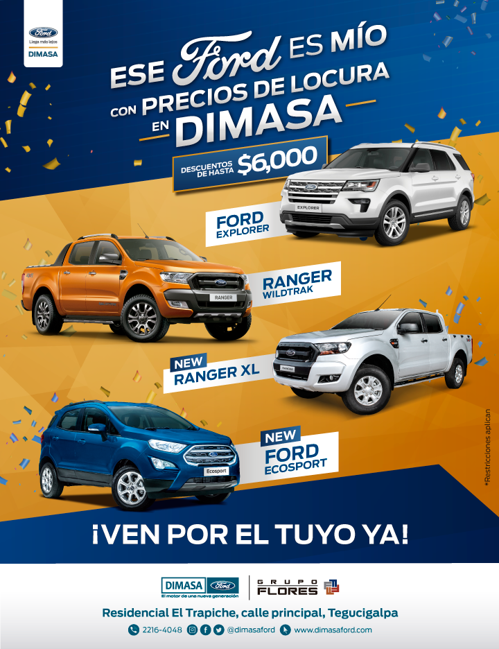 CAMPAÑA PRECIOS DE LOCURA DIMASA FORD