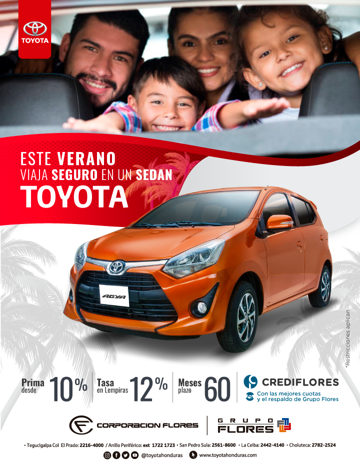 CAMPAÑA VERANO DE 2019 TOYOTA CORPORACIÓN FLORES