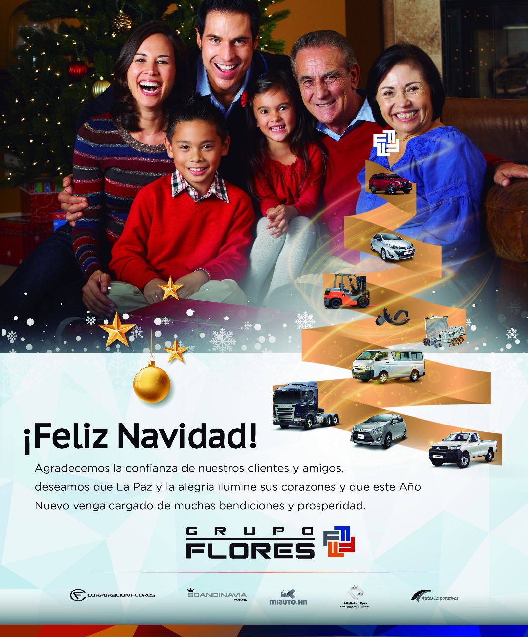 SALUDO NAVIDEÑO GRUPO FLORES